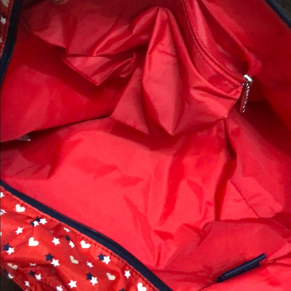 Red Stargazer Everygirl Tote without the pouch - Picture 4 of 5